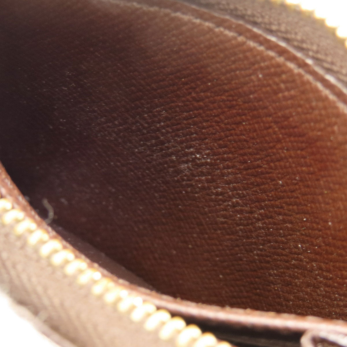 LOUIS VUITTON Coin case N63070 Damier canvas Brown Zippy Coin Purse Damier Ebene Women Used