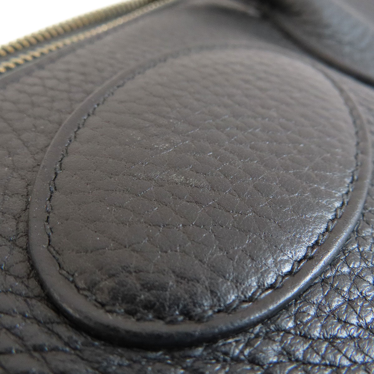 HERMES Handbag Taurillon Clemence black Bolide 37 Black SilverMetal Women Used
