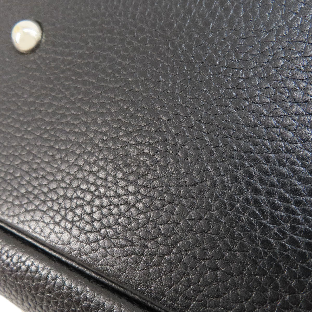 HERMES Handbag Taurillon Clemence black Bolide 37 Black SilverMetal Women Used