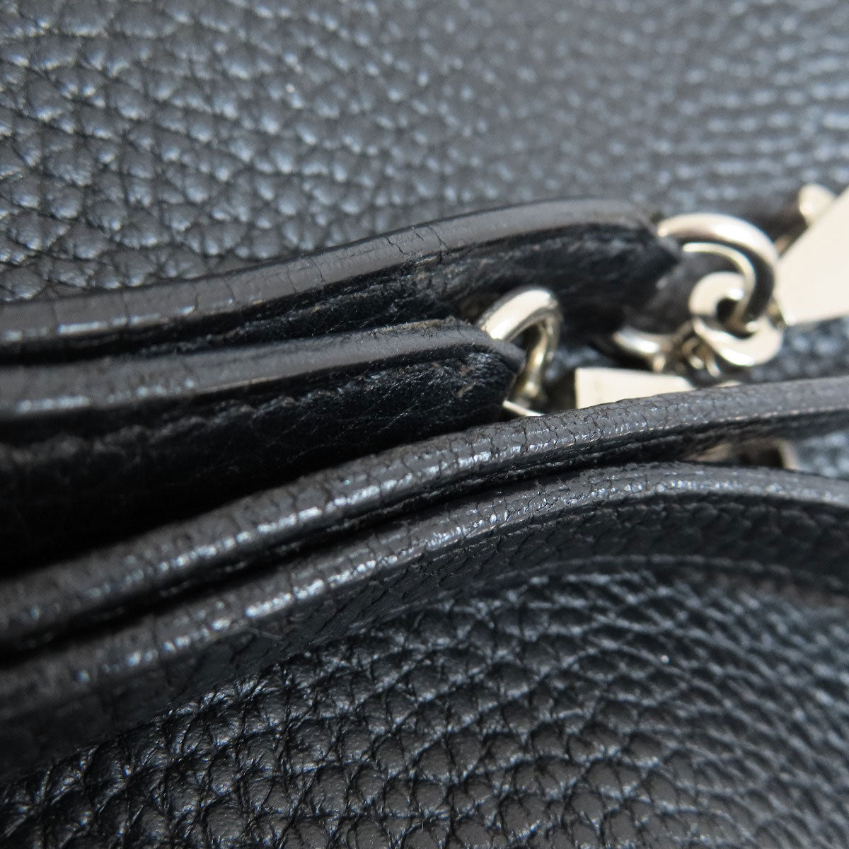 HERMES Handbag Taurillon Clemence black Bolide 37 Black SilverMetal Women Used
