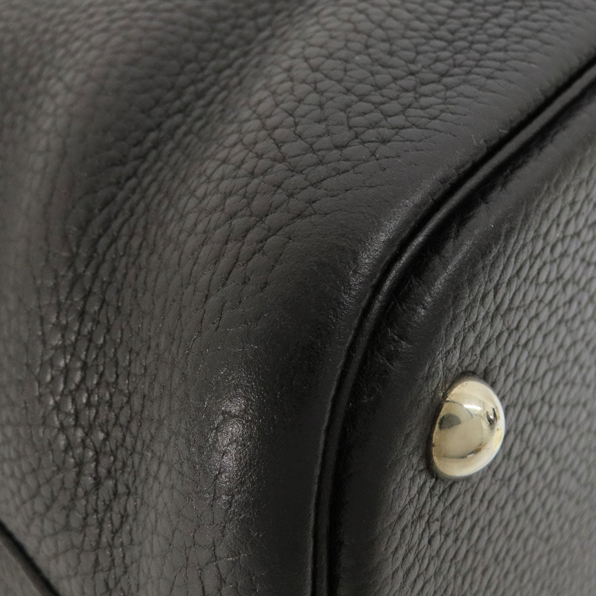 HERMES Handbag Taurillon Clemence black Bolide 37 Black SilverMetal Women Used