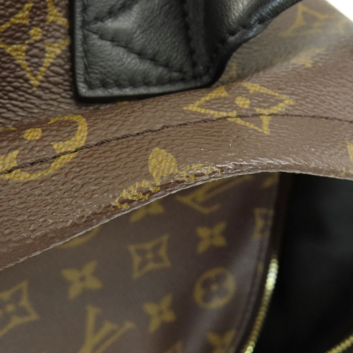 LOUIS VUITTON Backpack M44871 Monogram canvas Brown Palm Springs Monogram Women Used