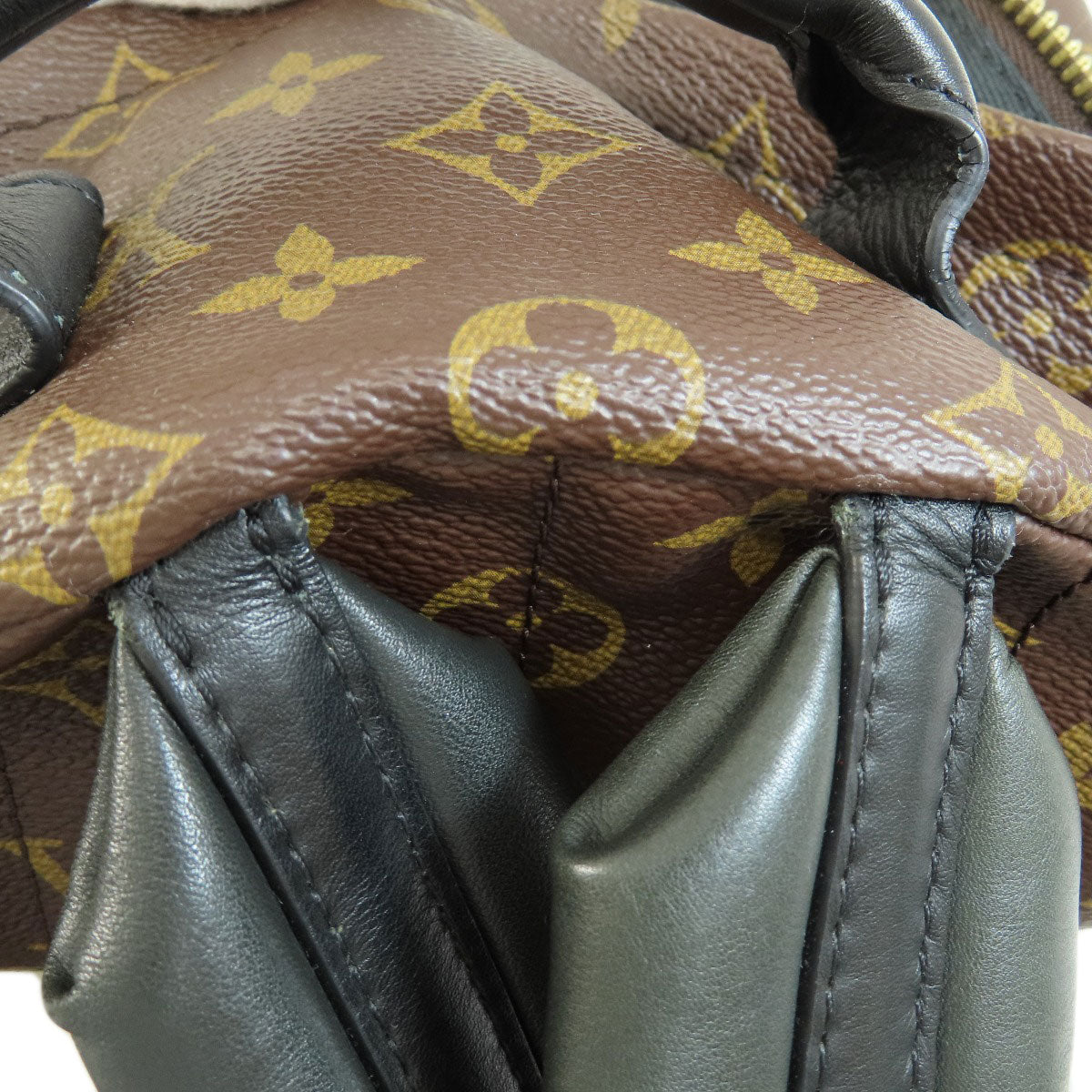 LOUIS VUITTON Backpack M44871 Monogram canvas Brown Palm Springs Monogram Women Used
