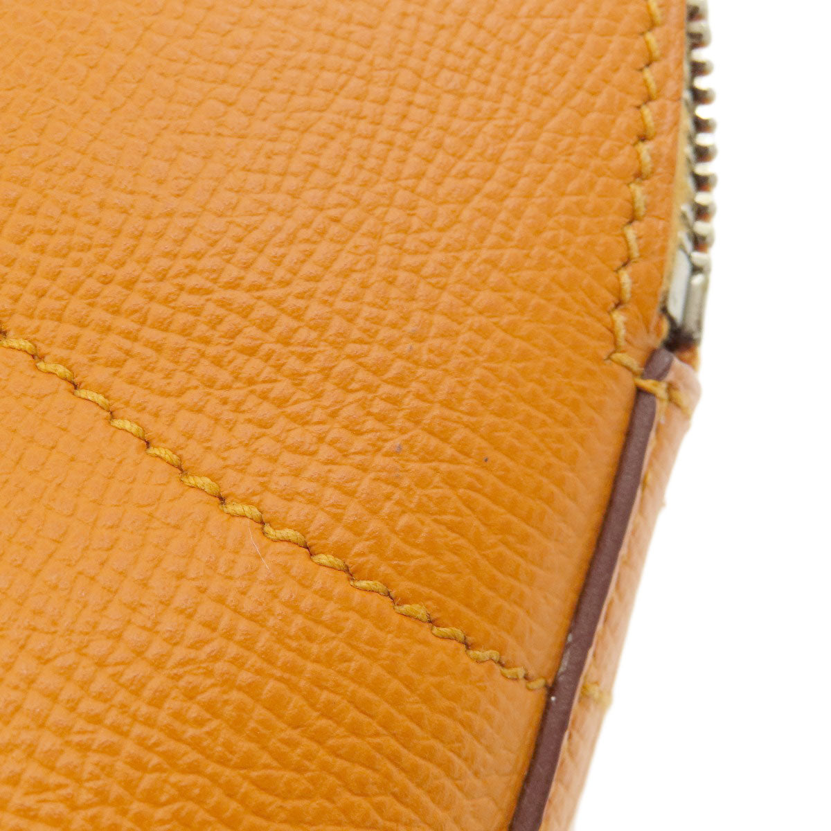 HERMES Handbag Epsom Orange Bolide 27 Apricot SilverMetal Women Used