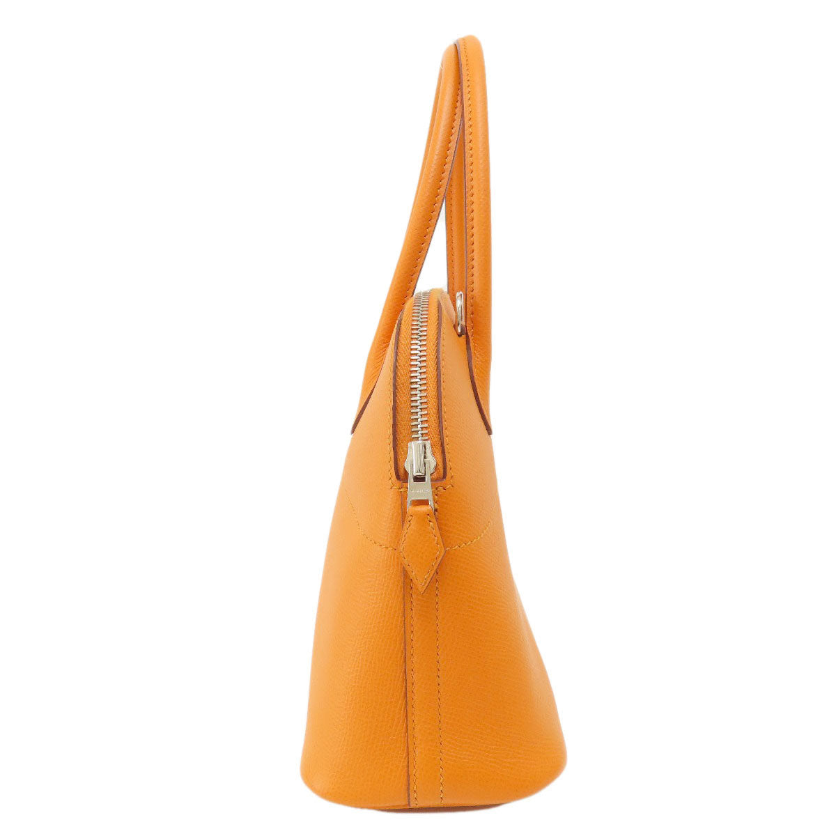 HERMES Handbag Epsom Orange Bolide 27 Apricot SilverMetal Women Used