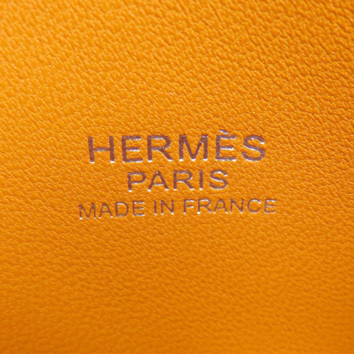 HERMES Handbag Epsom Orange Bolide 27 Apricot SilverMetal Women Used