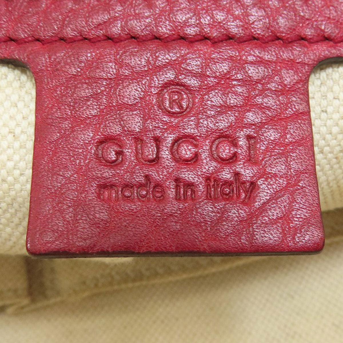 GUCCI Shoulder Bag 326514 canvas Brown GG one belt Women Used