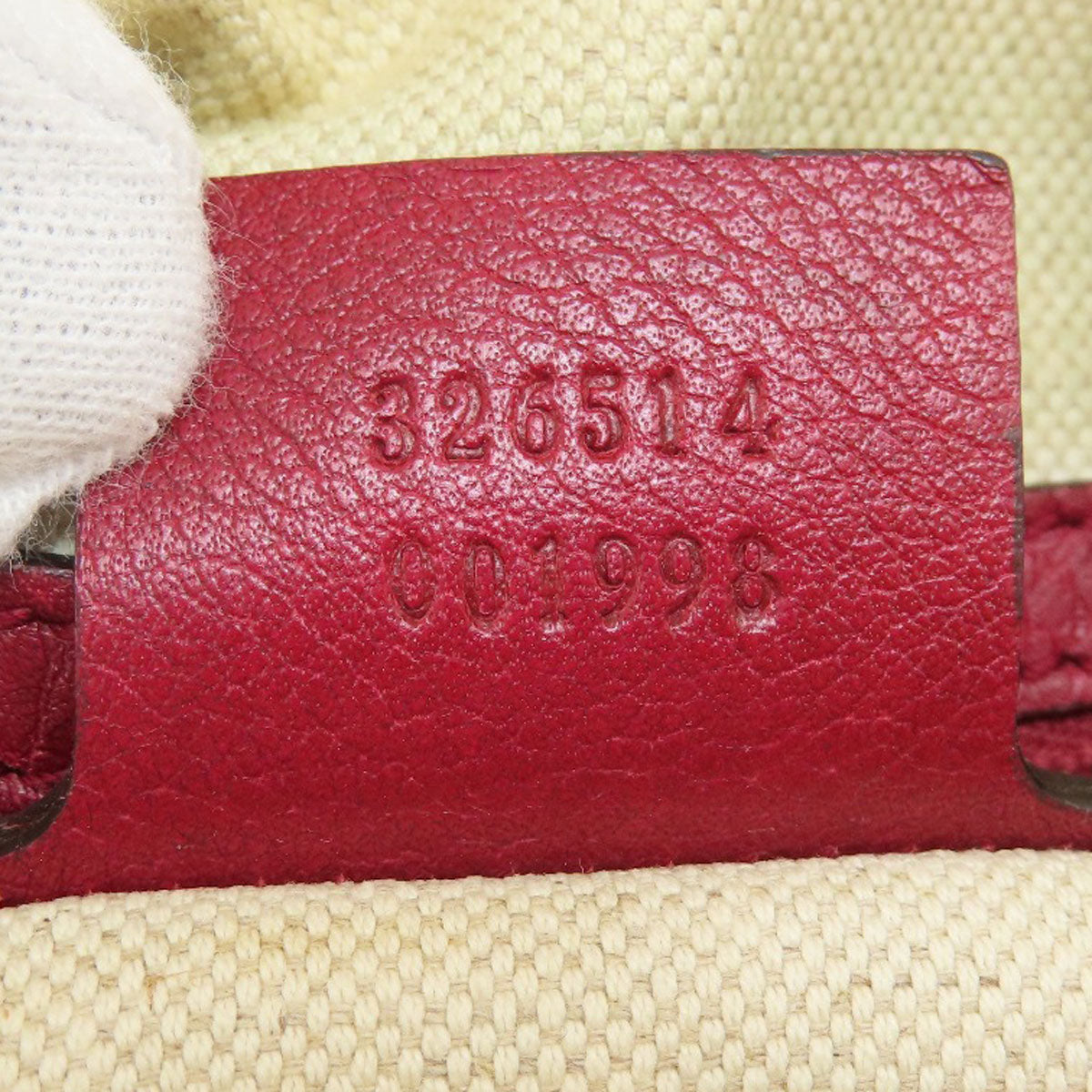 GUCCI Shoulder Bag 326514 canvas Brown GG one belt Women Used