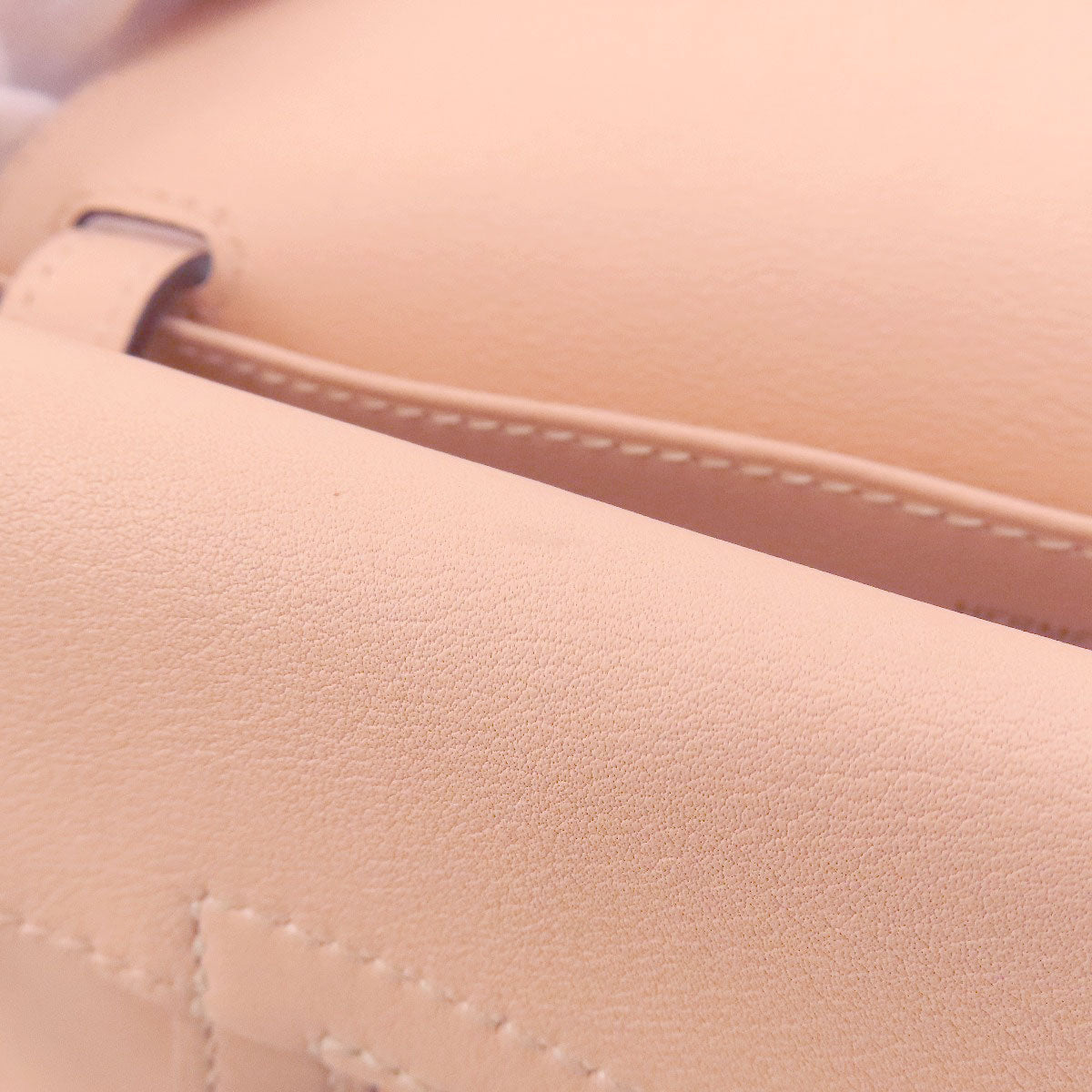 HERMES Handbag Swift pink Arzan Mini SilverMetal Women Used