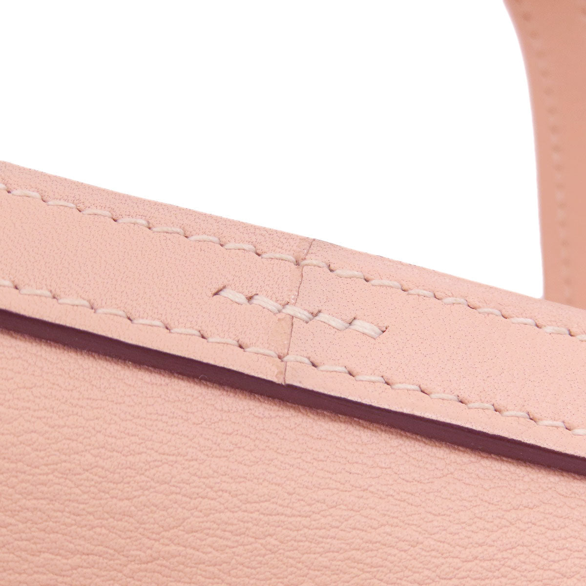 HERMES Handbag Swift pink Arzan Mini SilverMetal Women Used