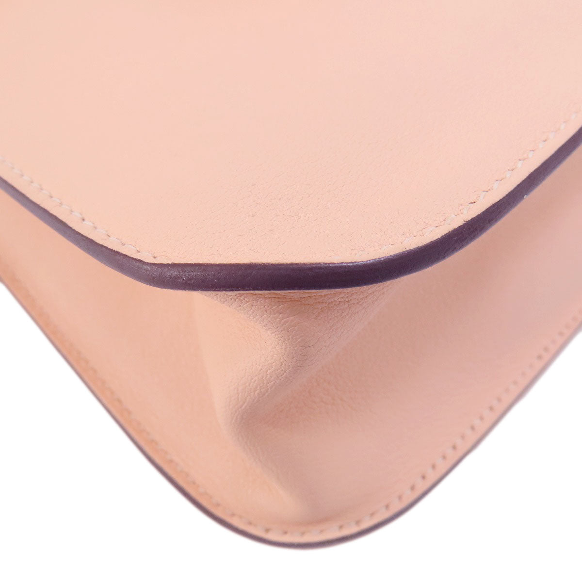 HERMES Handbag Swift pink Arzan Mini SilverMetal Women Used