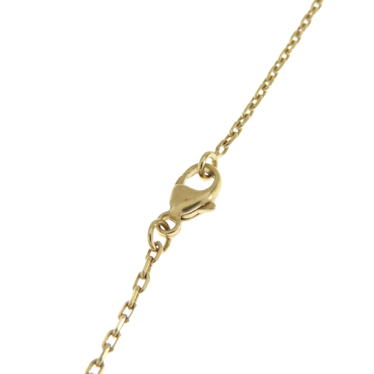 HERMES Necklace Metal, Buffalo Horn gold Amulet Marokiniye PM Women Used