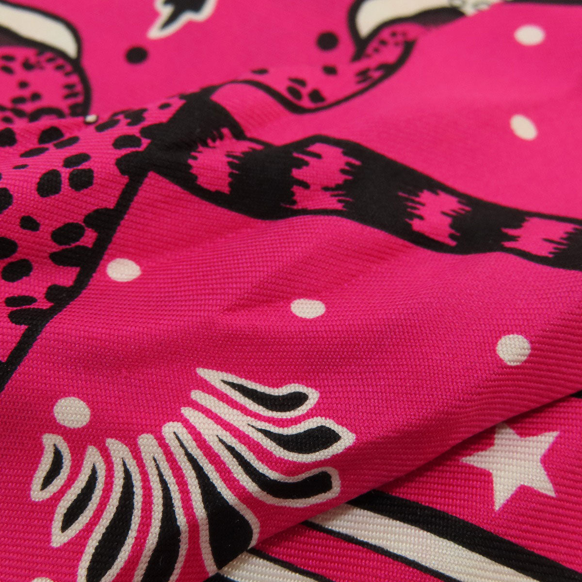 HERMES scarf silk pink Twilly Women Used