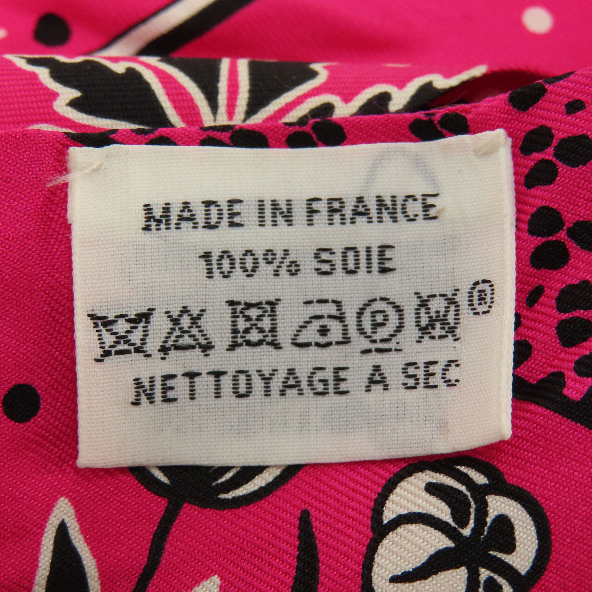 HERMES scarf silk pink Twilly Women Used