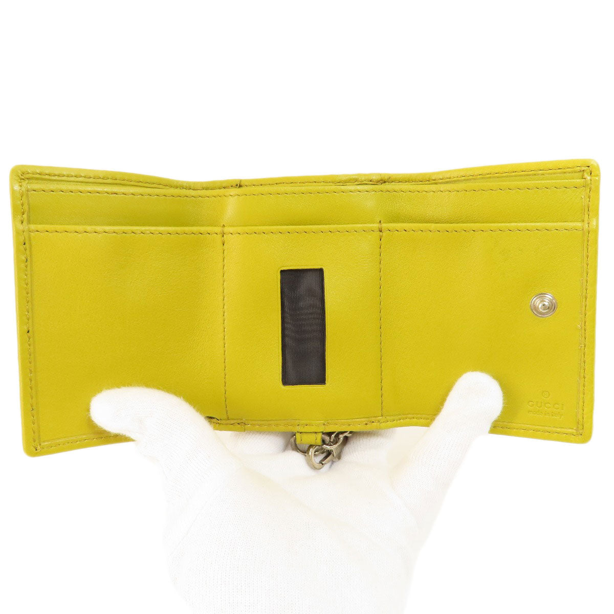 GUCCI Bifold Wallet 256442 leather black GG Shima