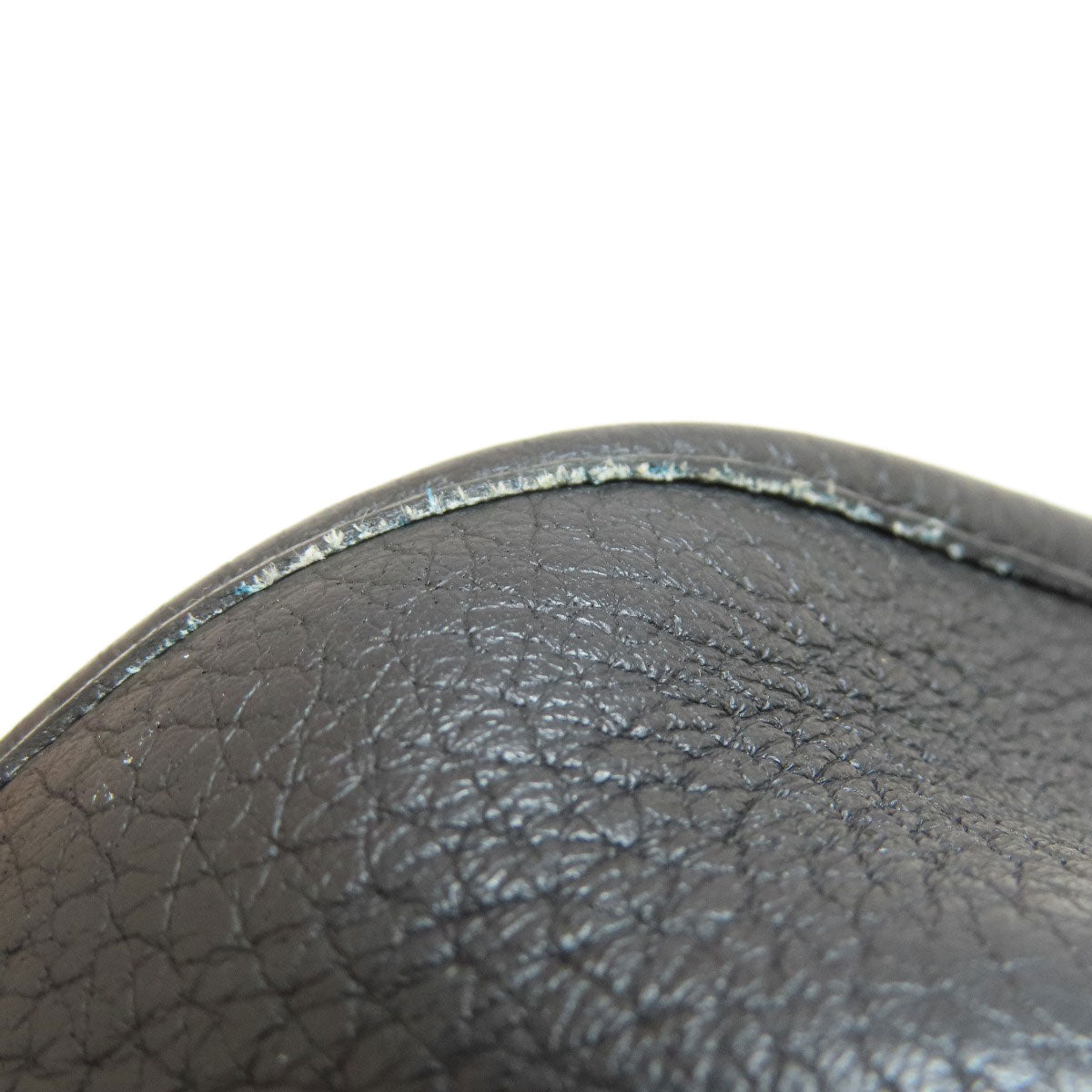 HERMES Shoulder Bag Taurillon Clemence black Evelyn TPM Black Gold Metal Women Used