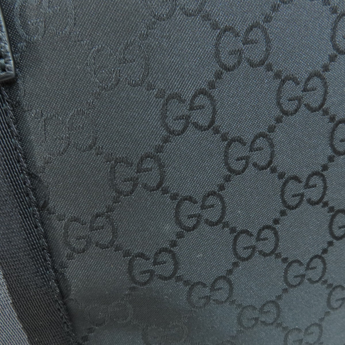GUCCI Tote Bag 449179 Nylon black GG unisex(Unisex) Used