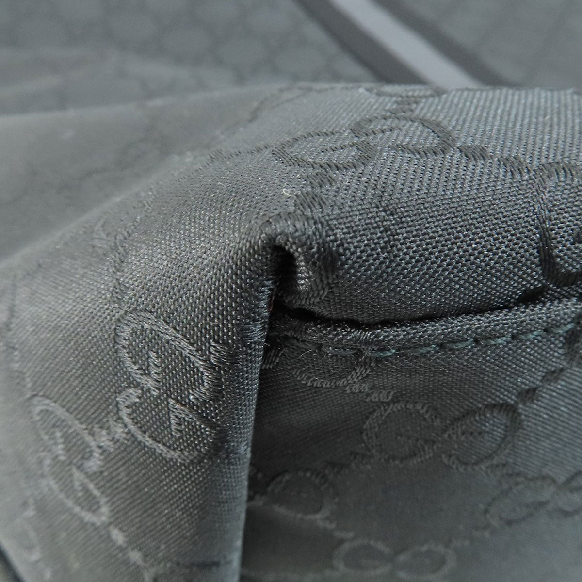 GUCCI Tote Bag 449179 Nylon black GG unisex(Unisex) Used