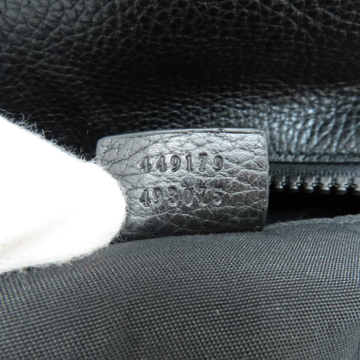 GUCCI Tote Bag 449179 Nylon black GG unisex(Unisex) Used