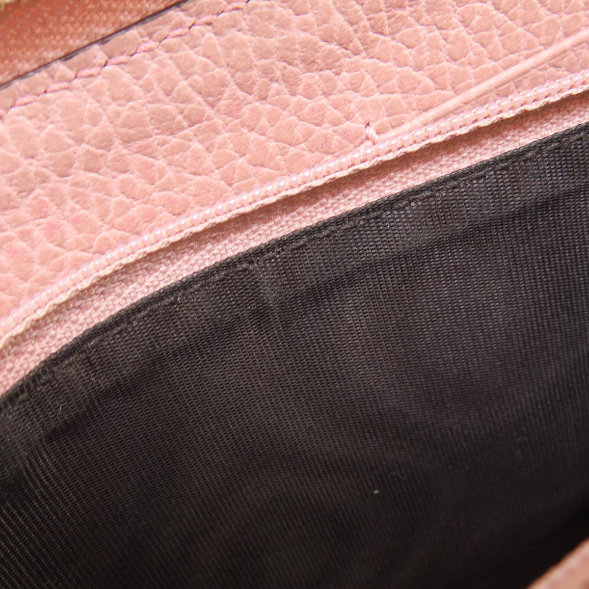 GUCCI Long Wallet Purse 449347 leather pink Interlocking G