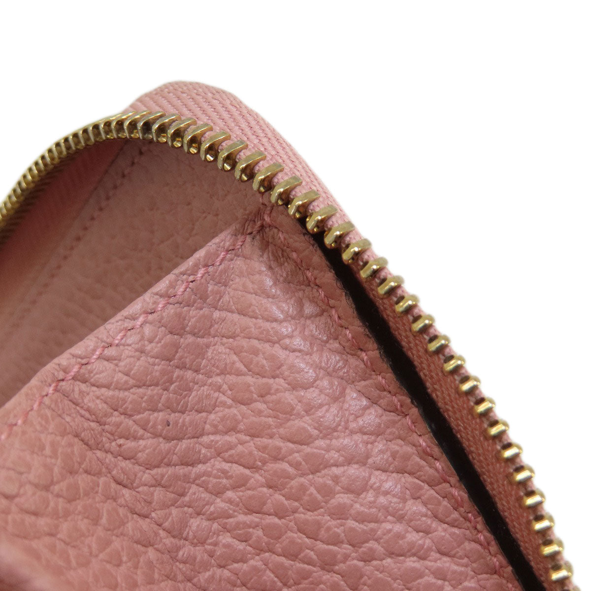 GUCCI Long Wallet Purse 449347 leather pink Interlocking G