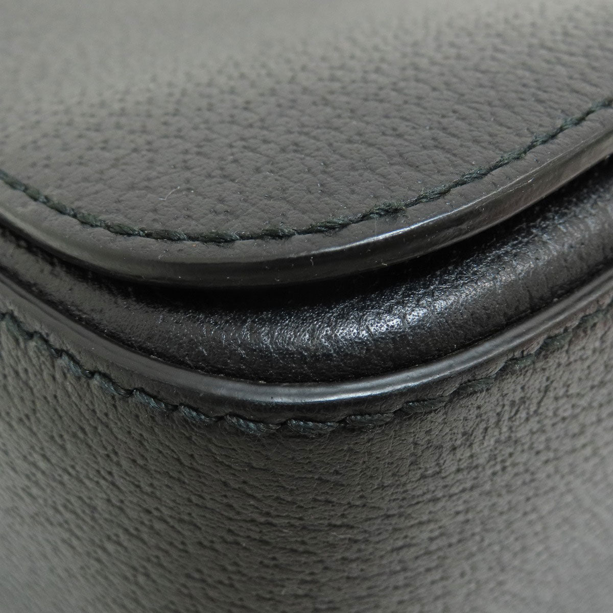 GUCCI Shoulder Bag 450973 leather black Long Shoulder Sherry Line unisex(Unisex) Used