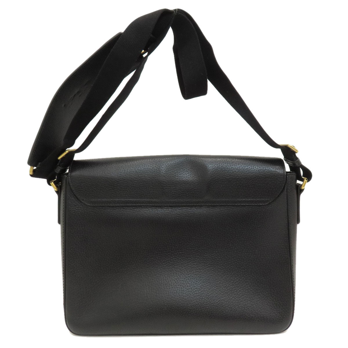 GUCCI Shoulder Bag 450973 leather black Long Shoulder Sherry Line unisex(Unisex) Used