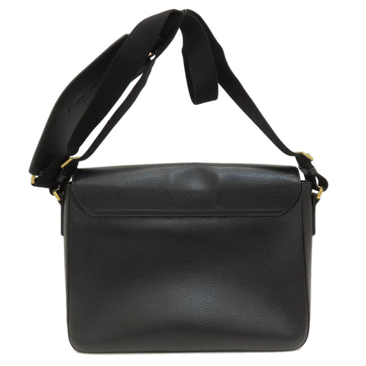GUCCI Shoulder Bag 450973 leather black Long Shoulder Sherry Line unisex(Unisex) Used
