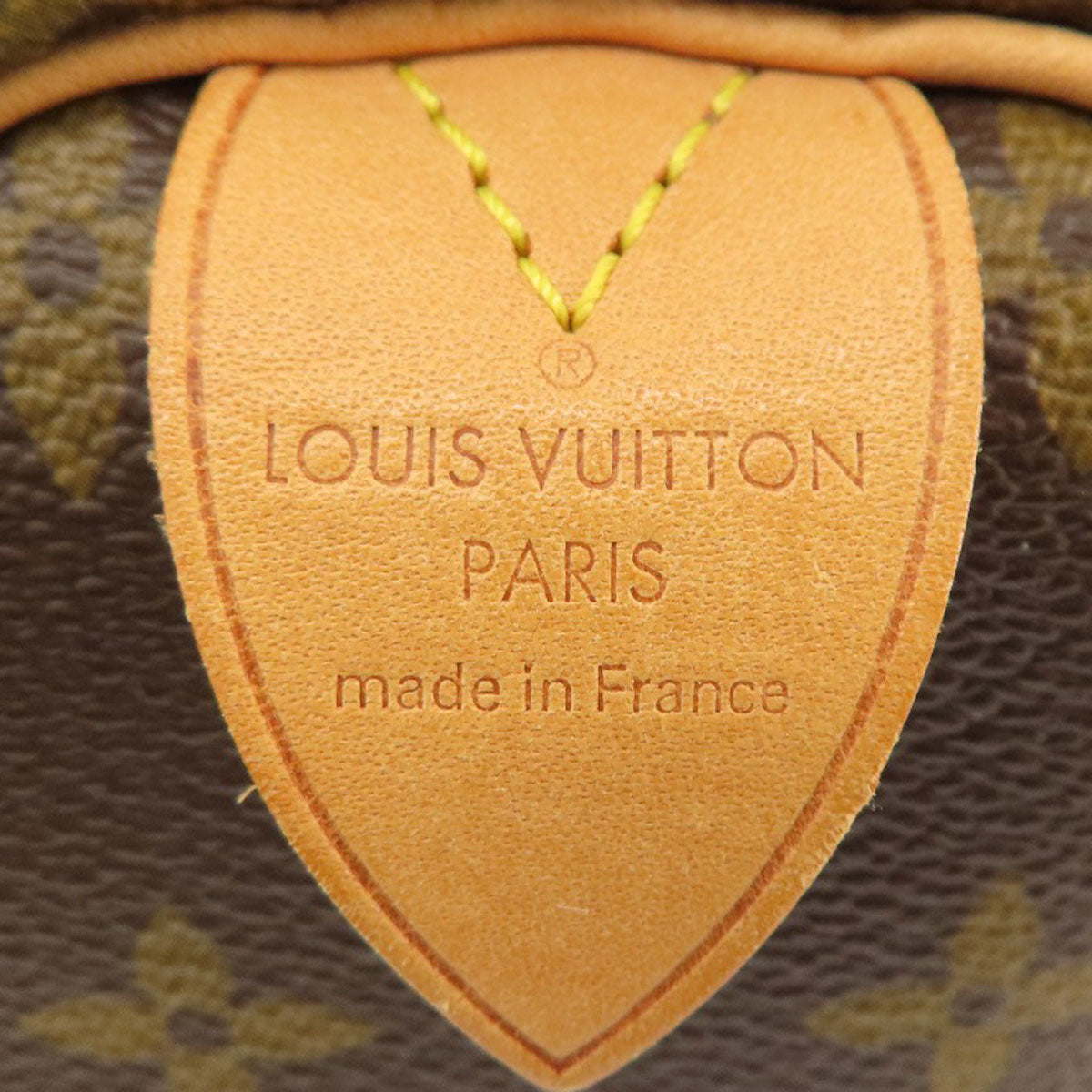 LOUIS VUITTON Boston Duffel bag M41526 Monogram canvas Brown Speedy 30 monogram