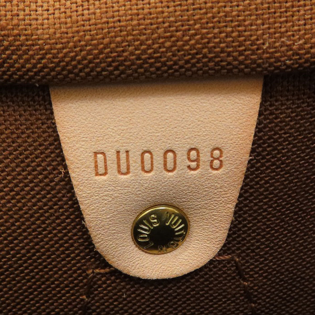 LOUIS VUITTON Boston Duffel bag M41526 Monogram canvas Brown Speedy 30 monogram
