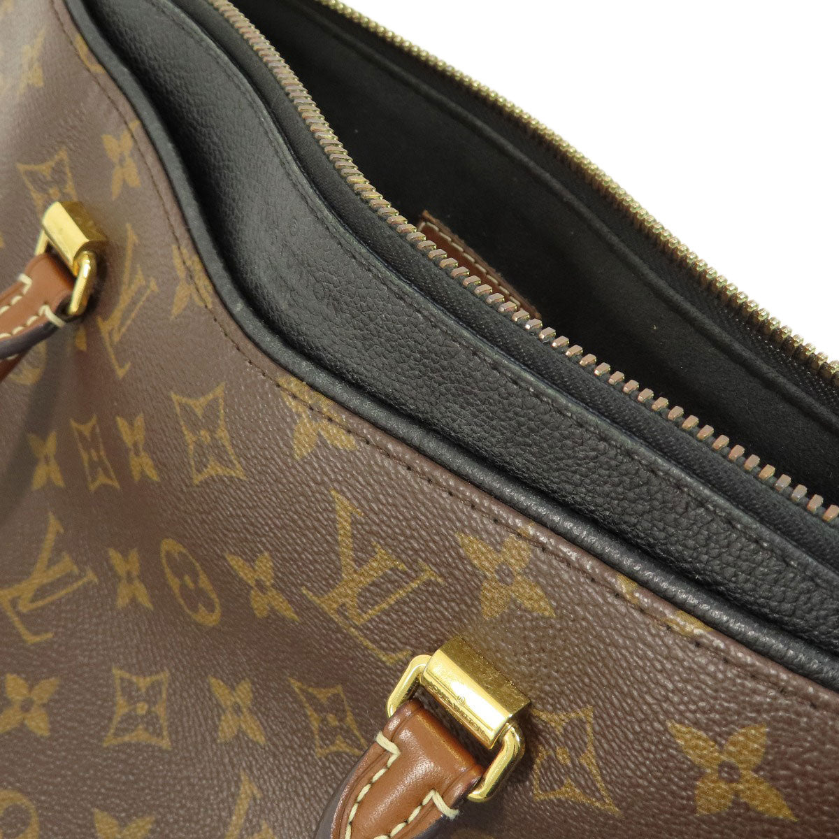 LOUIS VUITTON Handbag M41064 Monogram canvas Brown Pallas MM Monogram Women Used