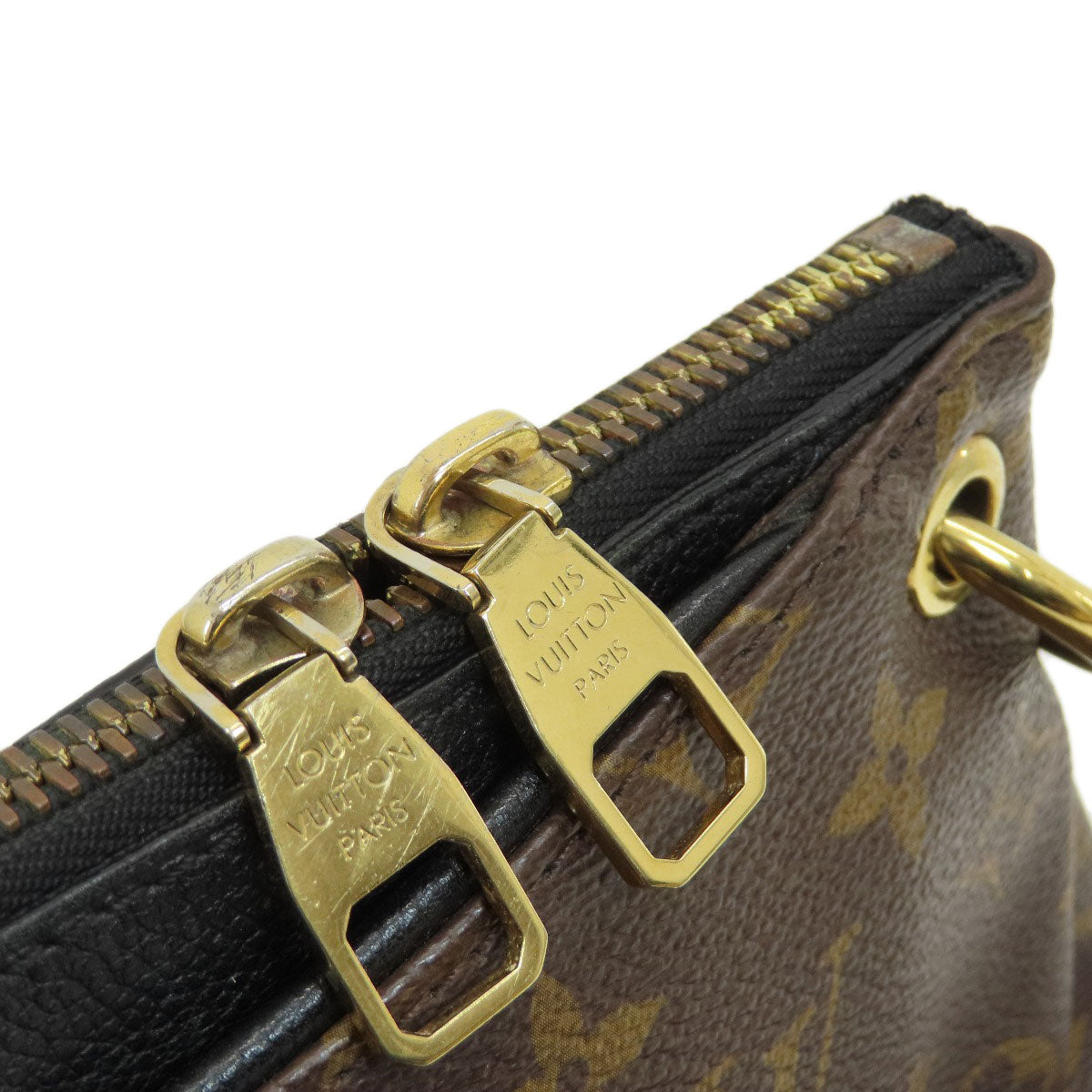 LOUIS VUITTON Handbag M41064 Monogram canvas Brown Pallas MM Monogram Women Used