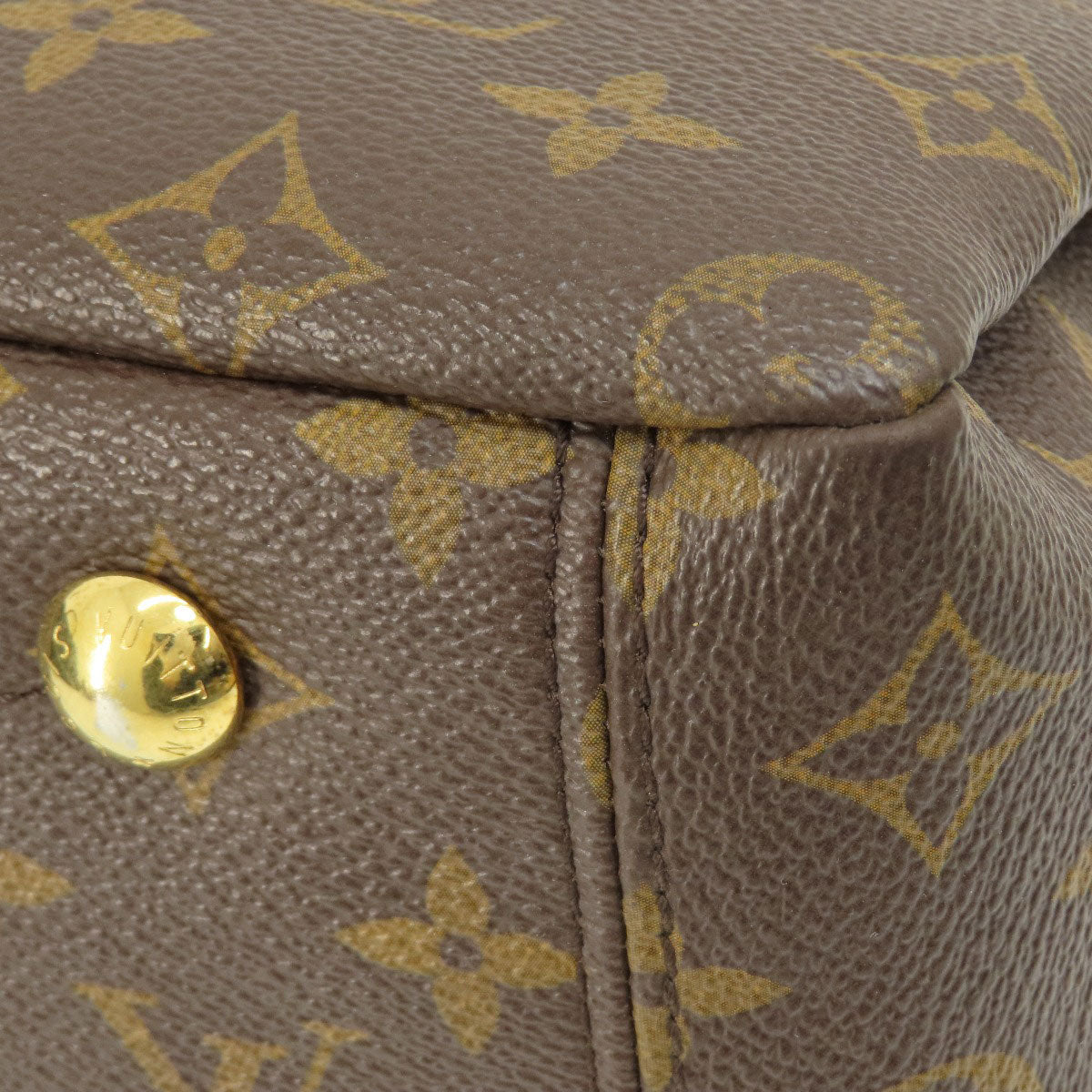 LOUIS VUITTON Handbag M41064 Monogram canvas Brown Pallas MM Monogram Women Used