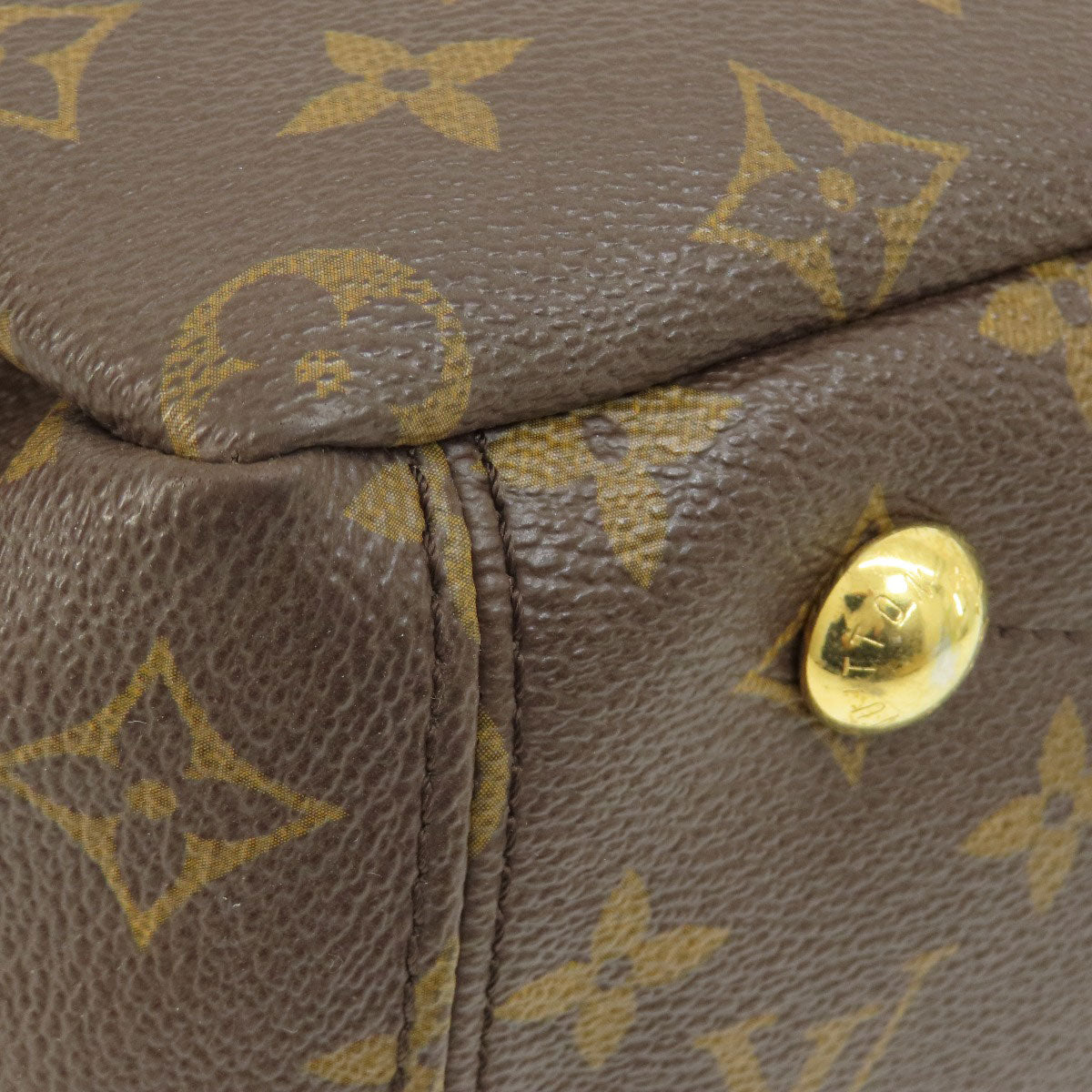 LOUIS VUITTON Handbag M41064 Monogram canvas Brown Pallas MM Monogram Women Used