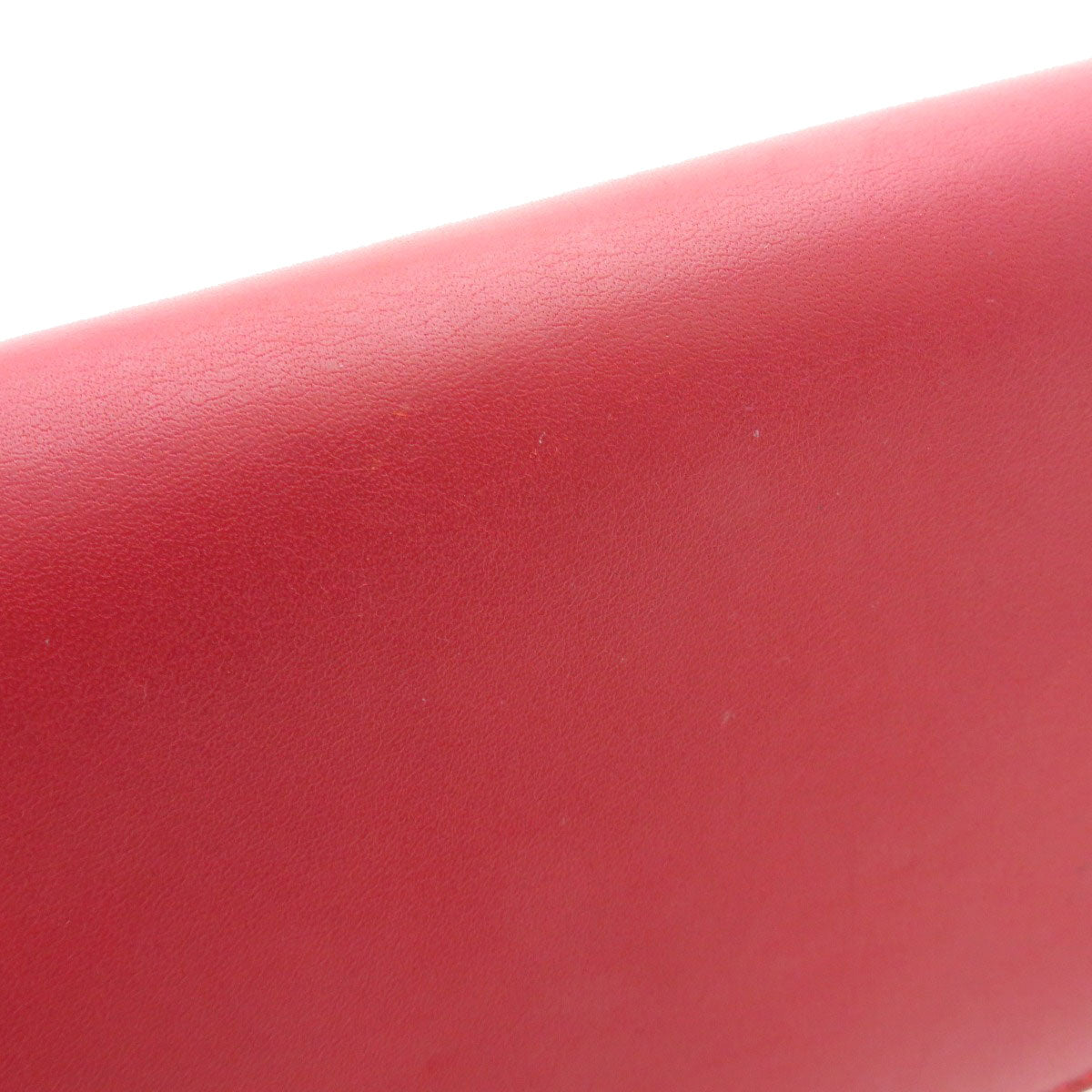 GUCCI Long Wallet Purse 453158 Calfskin Red Bamboo