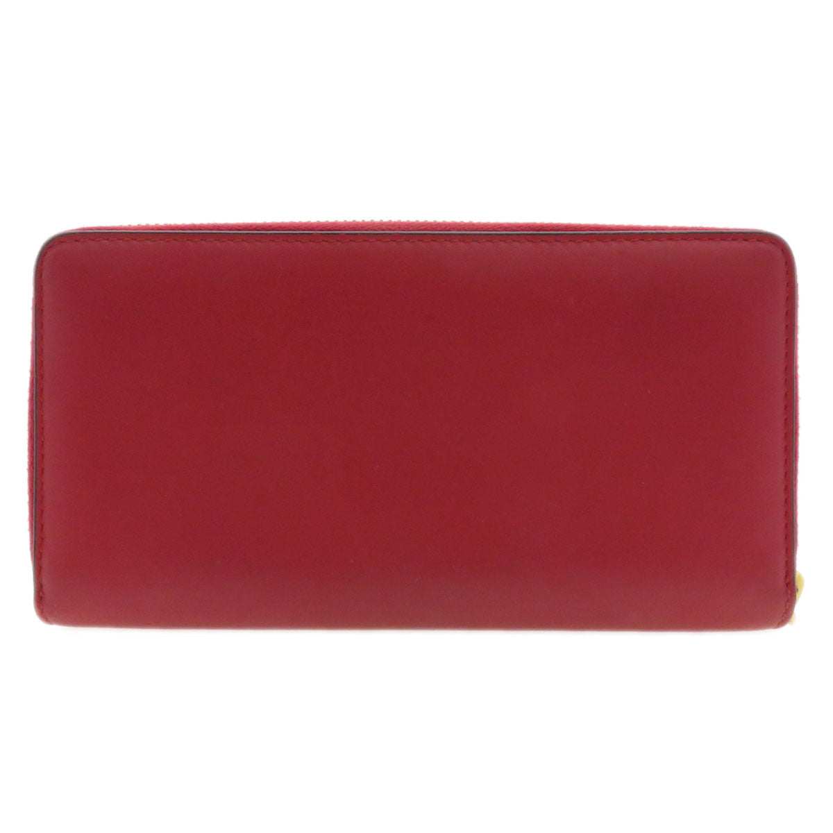 GUCCI Long Wallet Purse 453158 Calfskin Red Bamboo