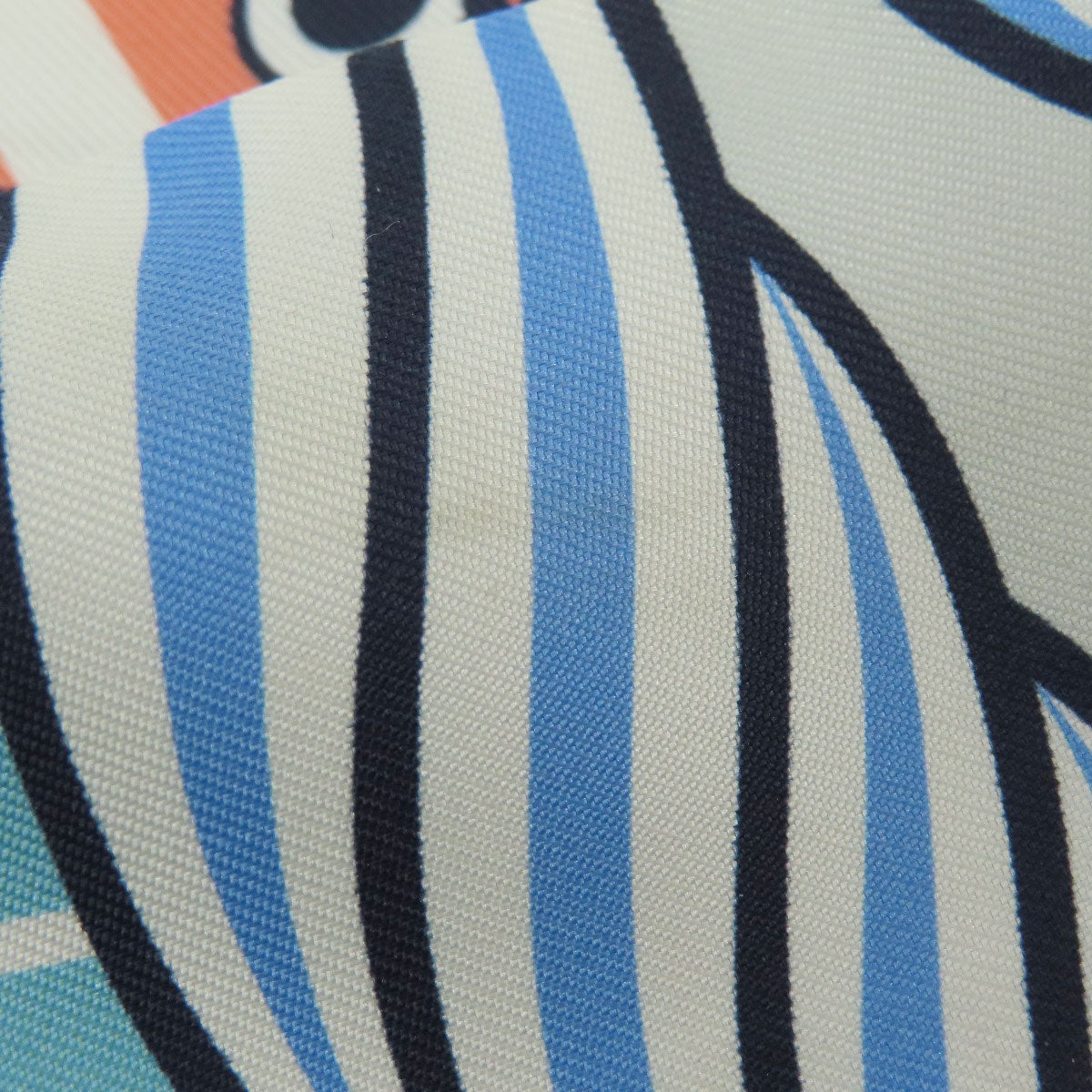 HERMES scarf silk blue Twilly Women Used