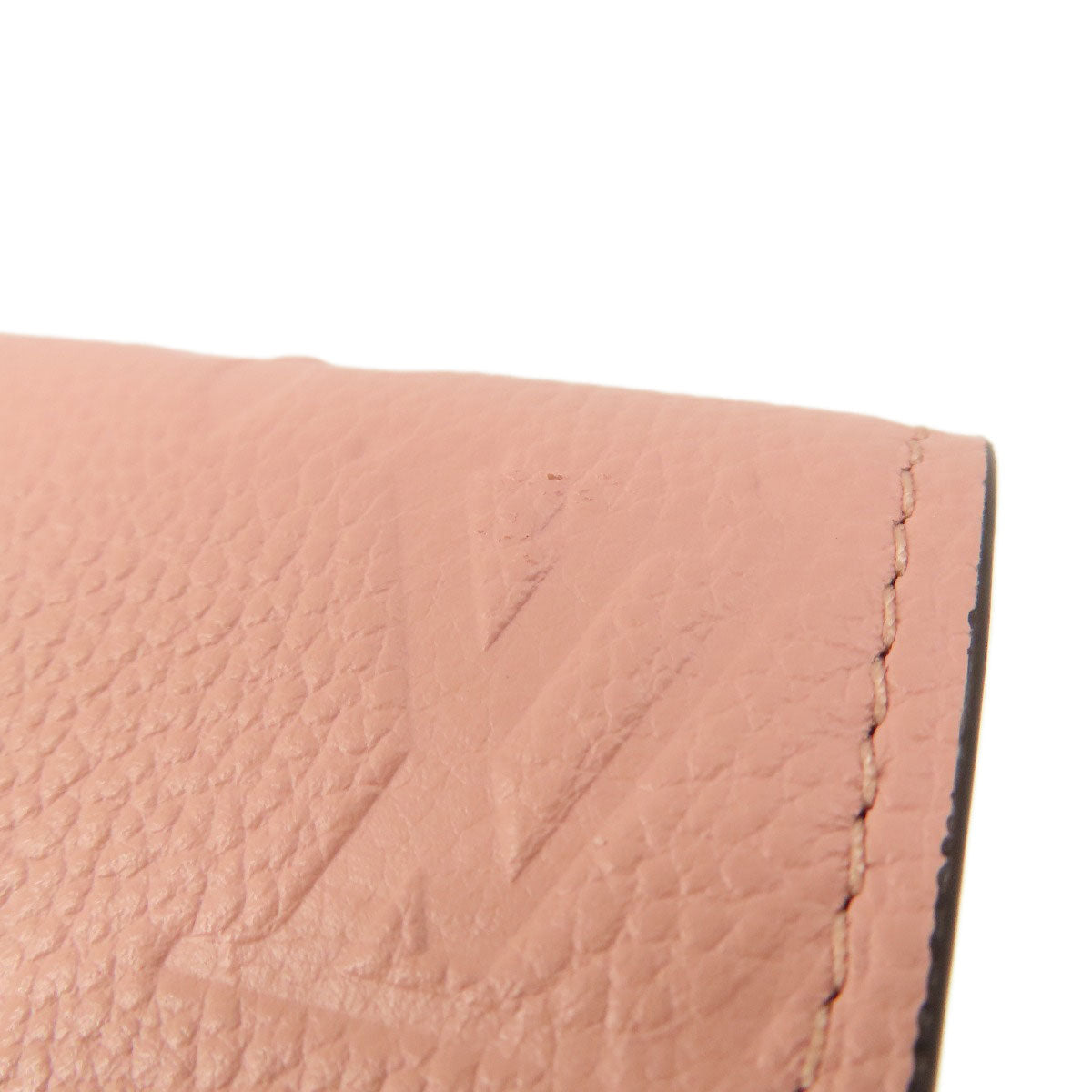 LOUIS VUITTON Coin case M81520 Ann Platt pink Portomone Rosali Rose Poodle Women Used