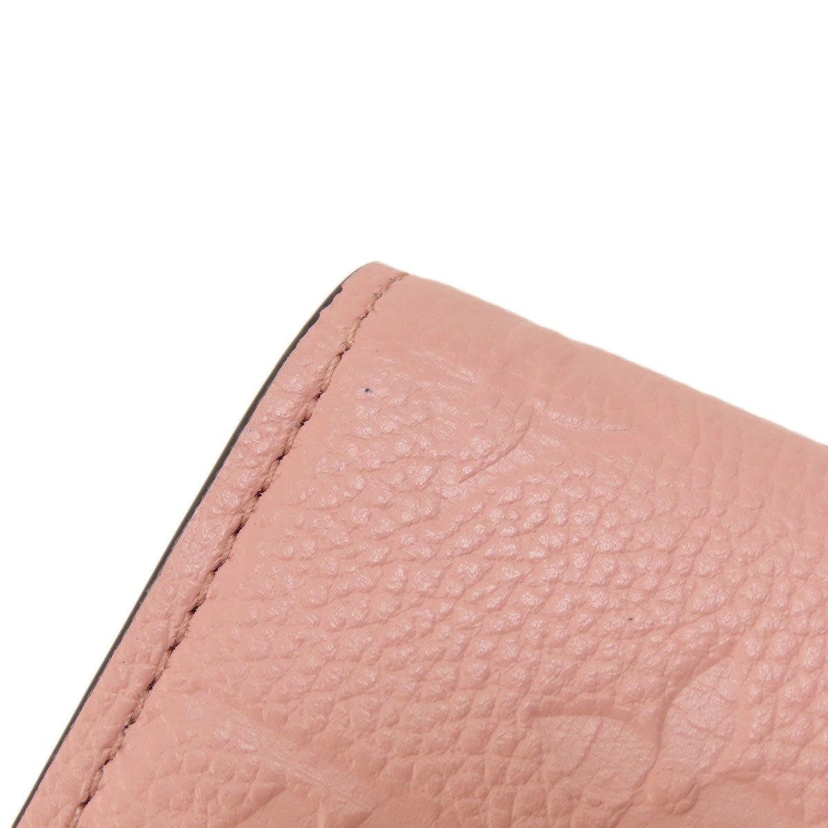 LOUIS VUITTON Coin case M81520 Ann Platt pink Portomone Rosali Rose Poodle Women Used
