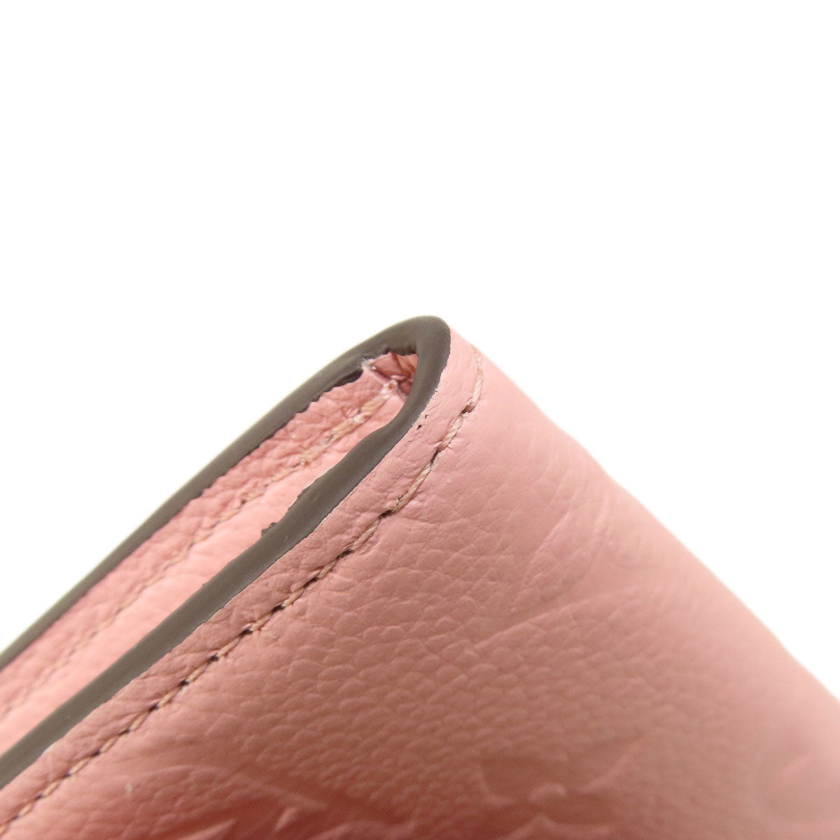 LOUIS VUITTON Coin case M81520 Ann Platt pink Portomone Rosali Rose Poodle Women Used