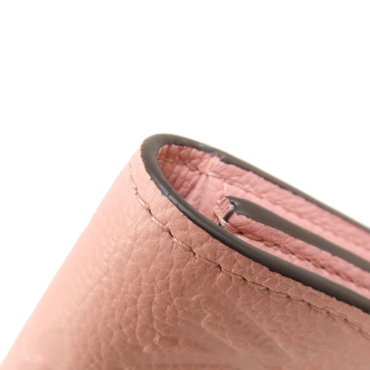 LOUIS VUITTON Coin case M81520 Ann Platt pink Portomone Rosali Rose Poodle Women Used