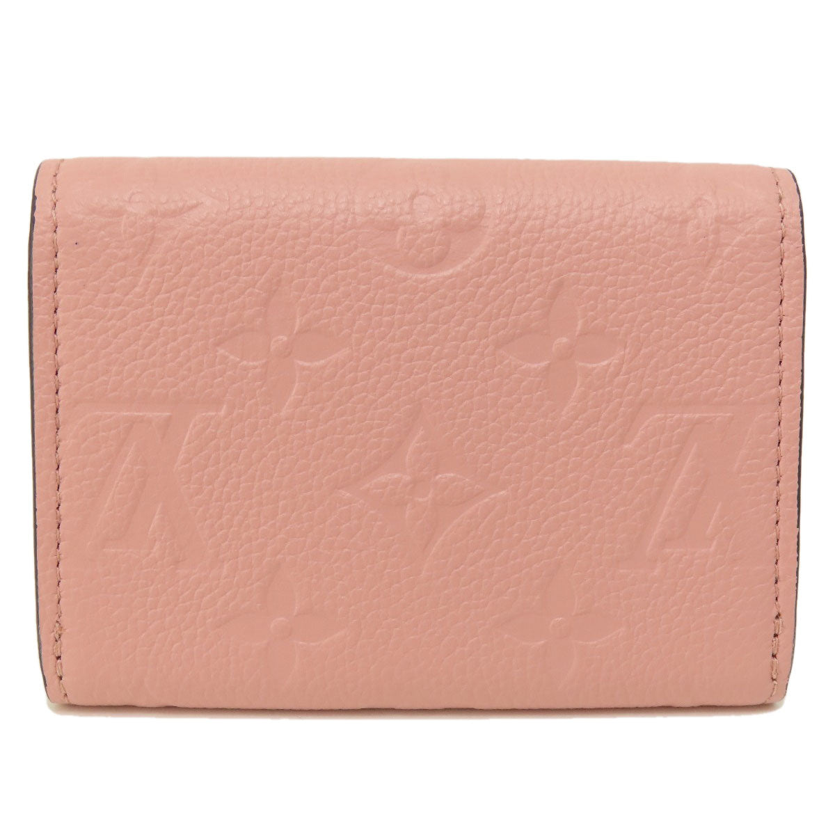 LOUIS VUITTON Coin case M81520 Ann Platt pink Portomone Rosali Rose Poodle Women Used