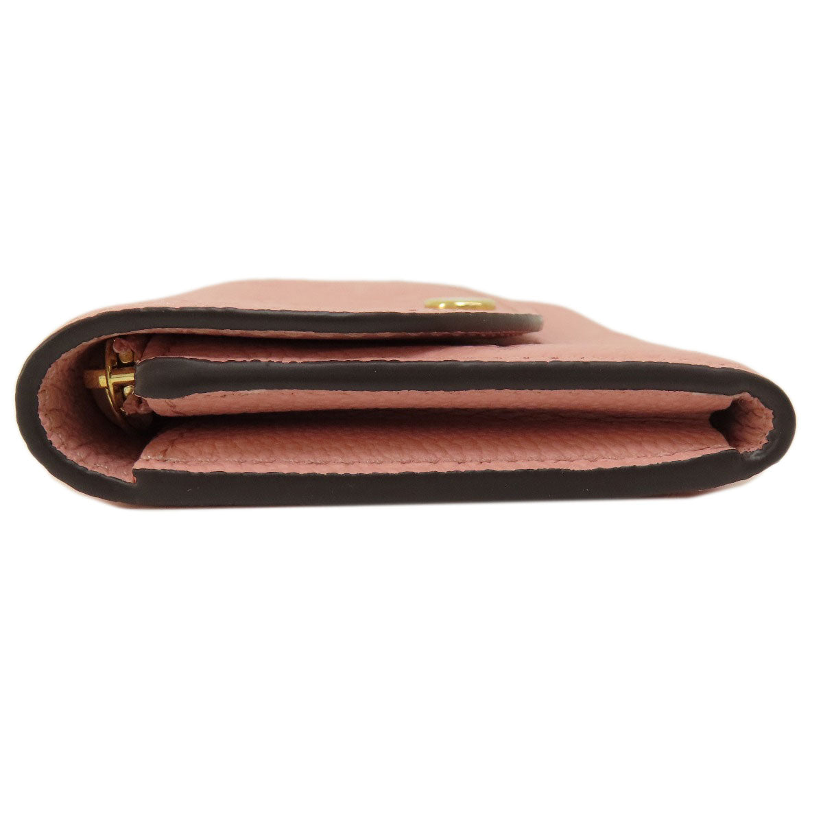 LOUIS VUITTON Coin case M81520 Ann Platt pink Portomone Rosali Rose Poodle Women Used