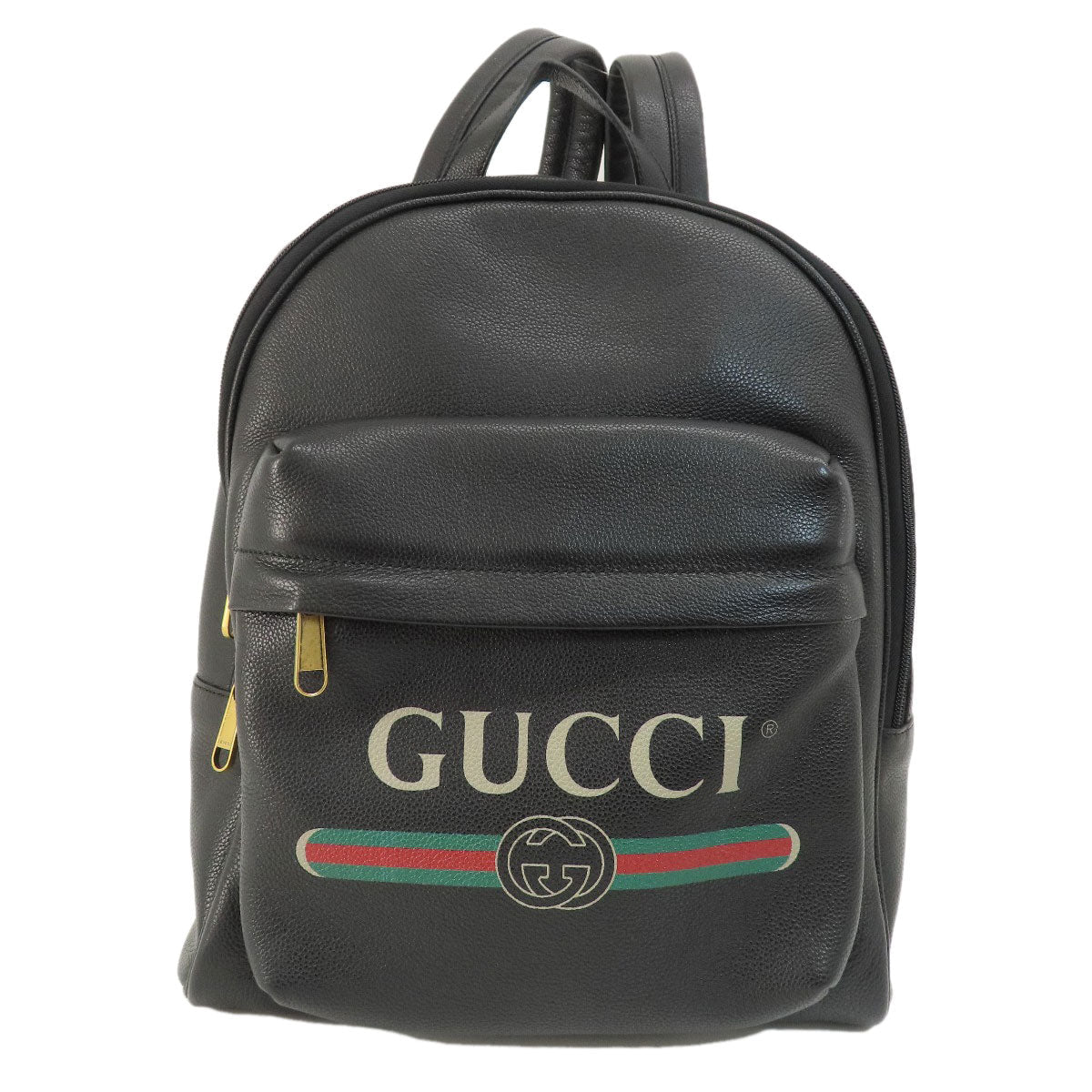 GUCCI Backpack 547834 Calfskin black Logo print