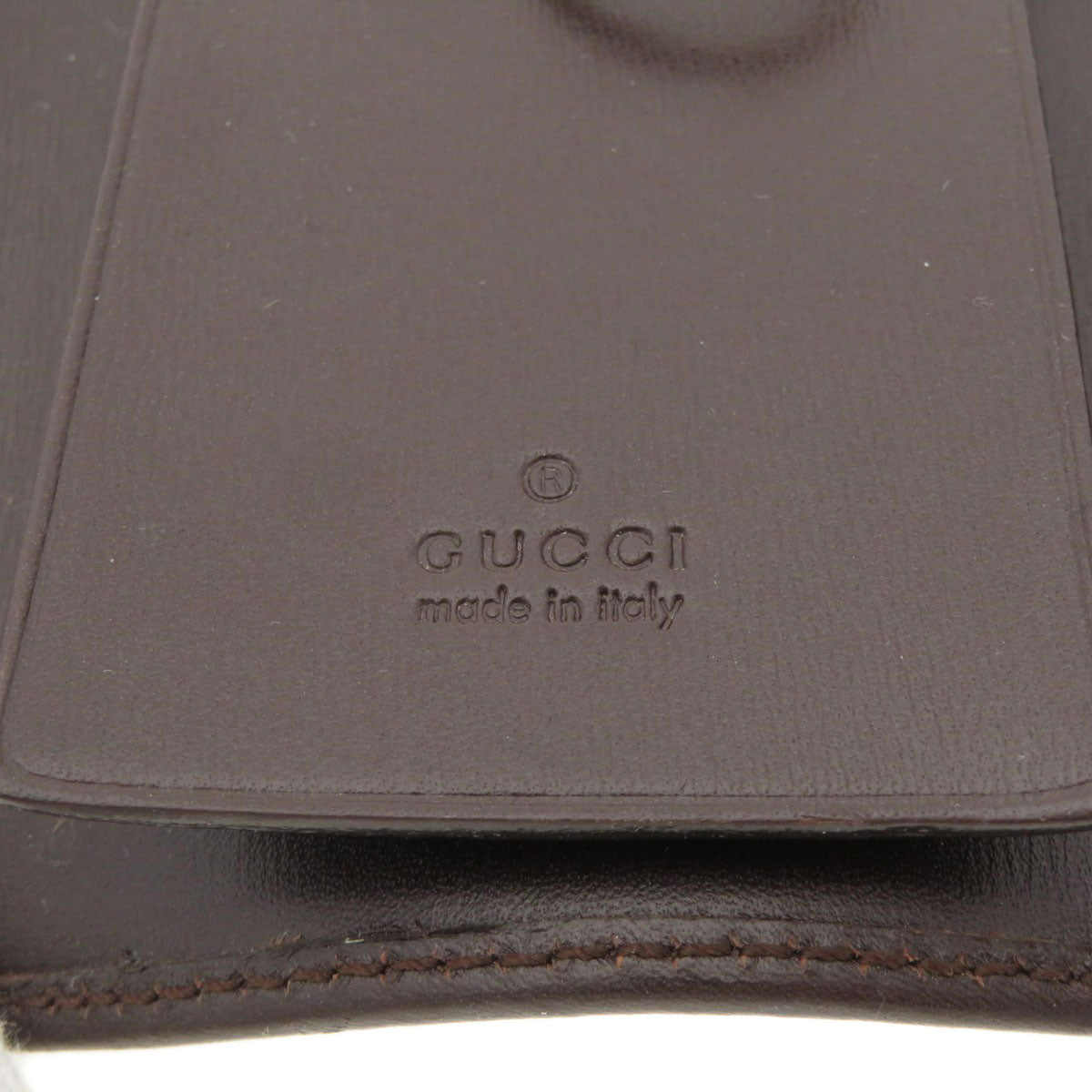 GUCCI Key case Key holder  131928 canvas Brown GG