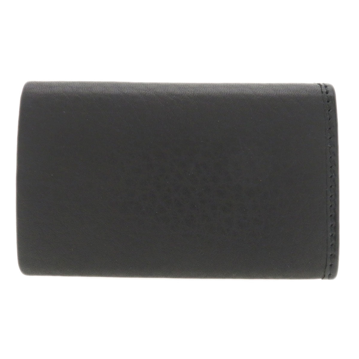 GUCCI Key case Key holder  92749 Calfskin black Logo motif