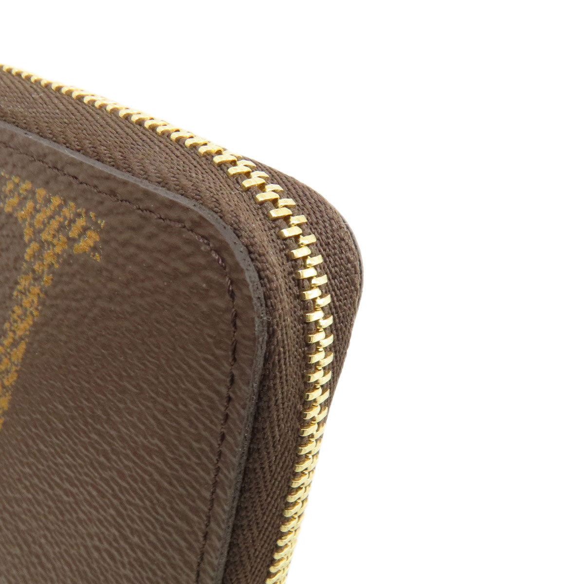 LOUIS VUITTON Coin case M67690 Giant monogram canvas Brown Zippy Coin Purse Monogram Giant Women Used