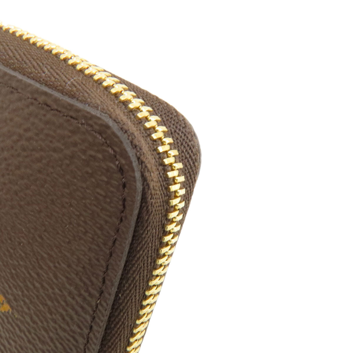 LOUIS VUITTON Coin case M67690 Giant monogram canvas Brown Zippy Coin Purse Monogram Giant Women Used