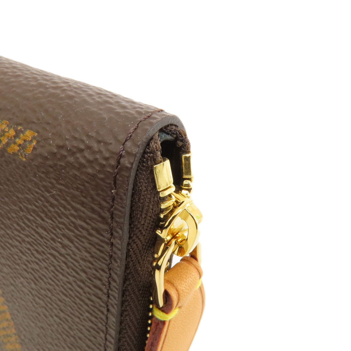 LOUIS VUITTON Coin case M67690 Giant monogram canvas Brown Zippy Coin Purse Monogram Giant Women Used