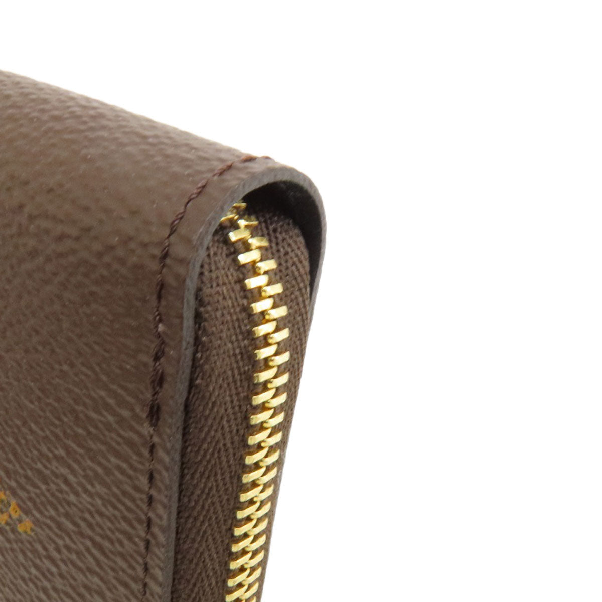 LOUIS VUITTON Coin case M67690 Giant monogram canvas Brown Zippy Coin Purse Monogram Giant Women Used